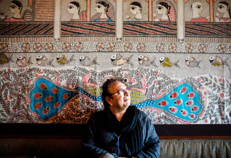 Chef Vikram Vij at his restaurant, My Shanti, in Surrey, B.C.