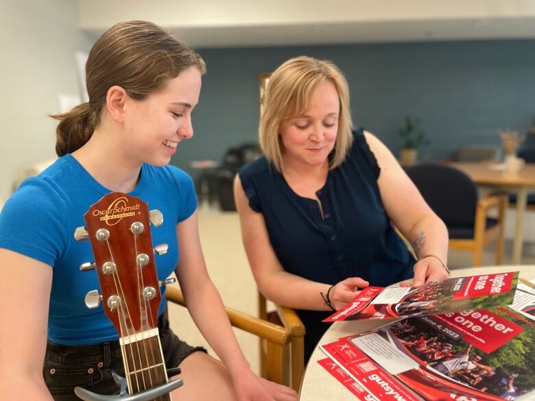 Jorja Desjardins and Carrie MacLellan are hopeful the PEI Gutsy Walk will raise awareness about Crohn's Disease and Ulcerative Colitis. 