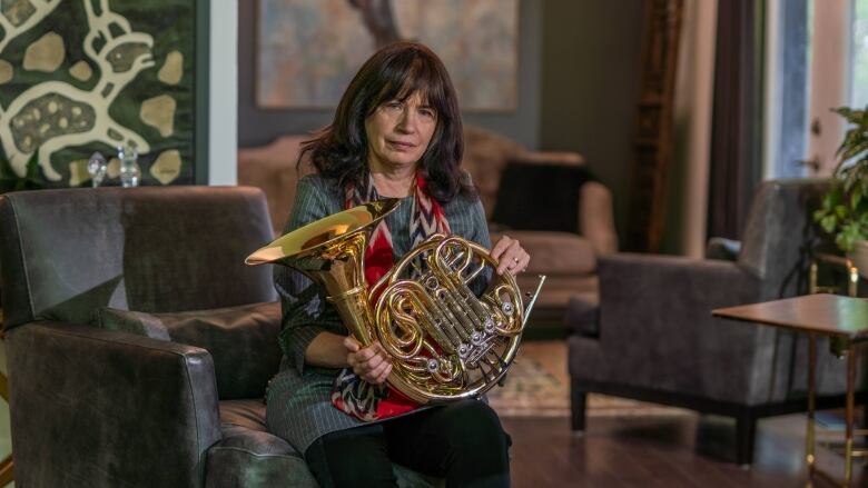 Anne Marie Robinson at her home in Ottawa.