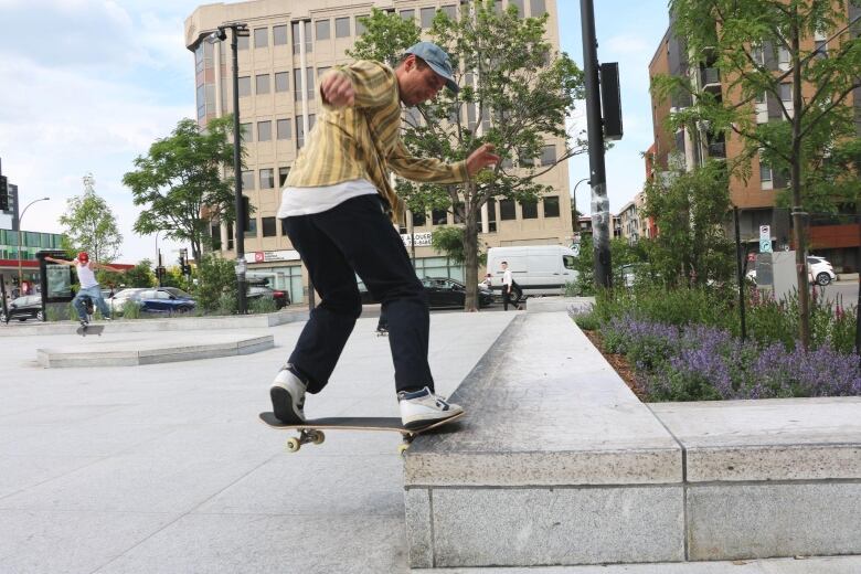 man doing trick on skateboard