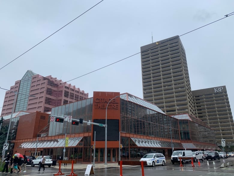 The exterior of Edmonton's Citadel Theatre