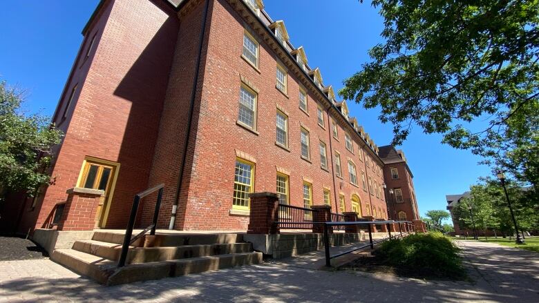 UPEI campus on a sunny day.