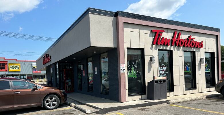 A Tim Hortons