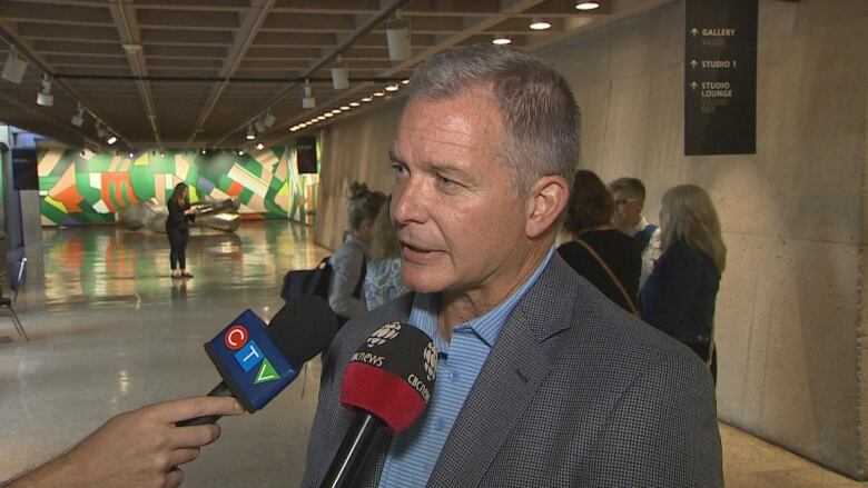 Minister of Health and Wellness Mark McLane at the Confederation Centre of the Arts.