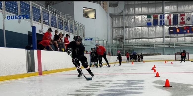 124 youth from across the Yukon are taking part in the Centre Ice Hockey Camp, some are just five years-old.