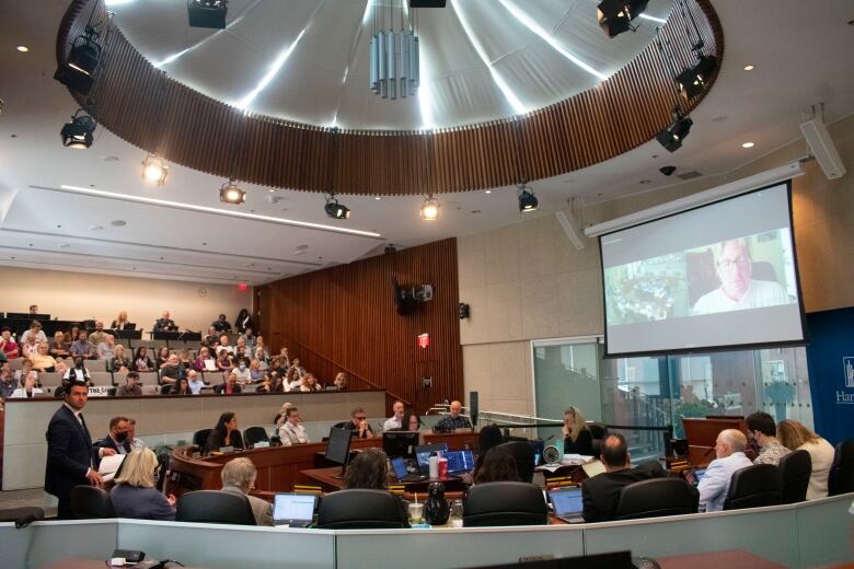 City hall chambers