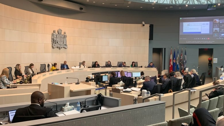 Edmonton city council hears from police and police commission on Wednesday during discussion on budgeting. 