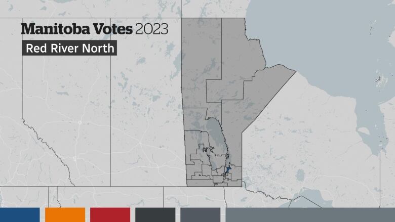 A map with a tiny sliver shaded blue 