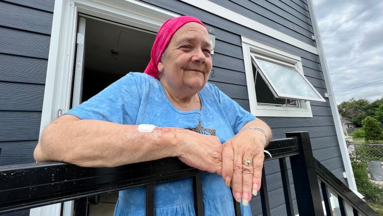 Denise Gauthier is a cardiac patient who waited two months to get her window air conditioner installed by Manitoba Housing. The housing authority apparently made an exception for her because workers had removed her existing window unit during renovations. 