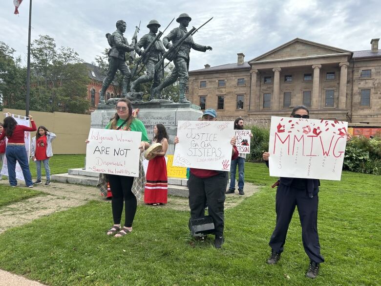 Missing women protesters.