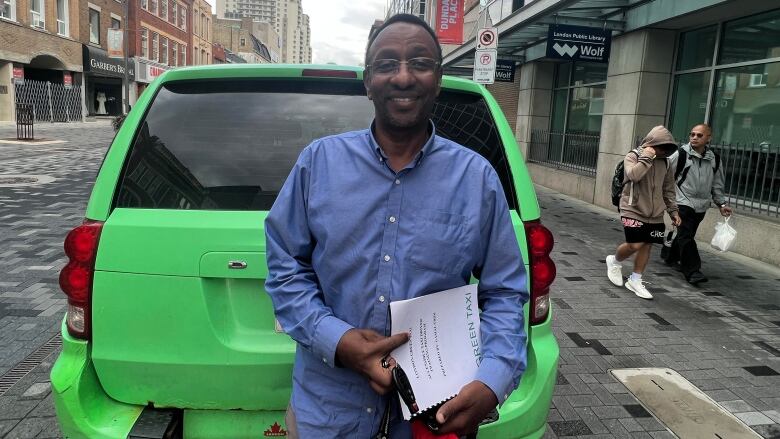 London cab driver Gamal Tabidi says the rising costs of buying, converting and operating a vehicle mean more drivers are opting not to drive accessible cabs. As a result, he said there are not enough accessible cabs on the road to meet London's growing need. 