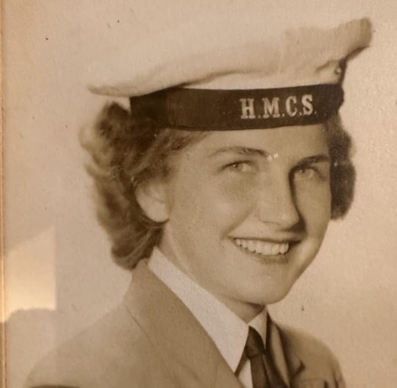 Archival photograph of Lucille Lane in uniform 