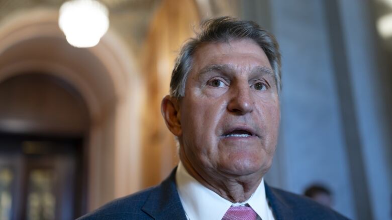 U.S. Senator Joe Machin is seen at the U.S. Capitol in June 2023.