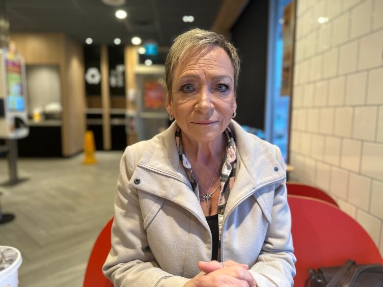 Michele St Denis, 62, from Ingersoll, Ont., says after paying her monthly bills, she's barely left with enough money to buy food and clothing. 