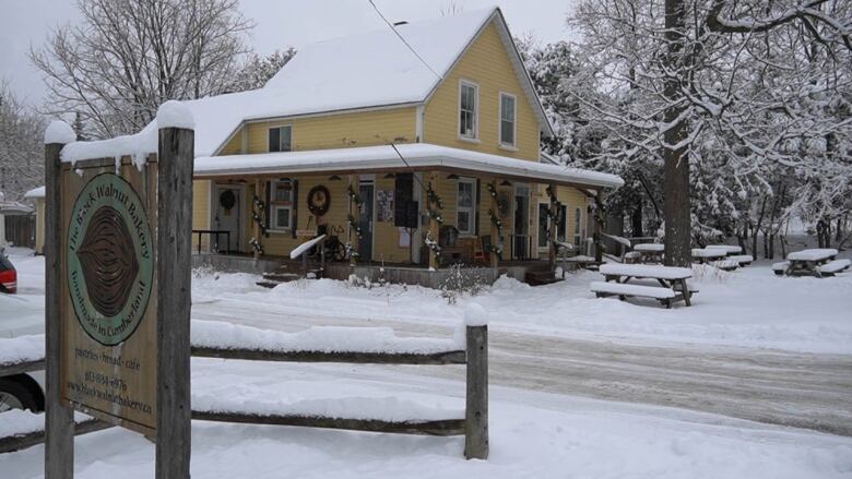 The Black Walnut Bakery viewed from outside