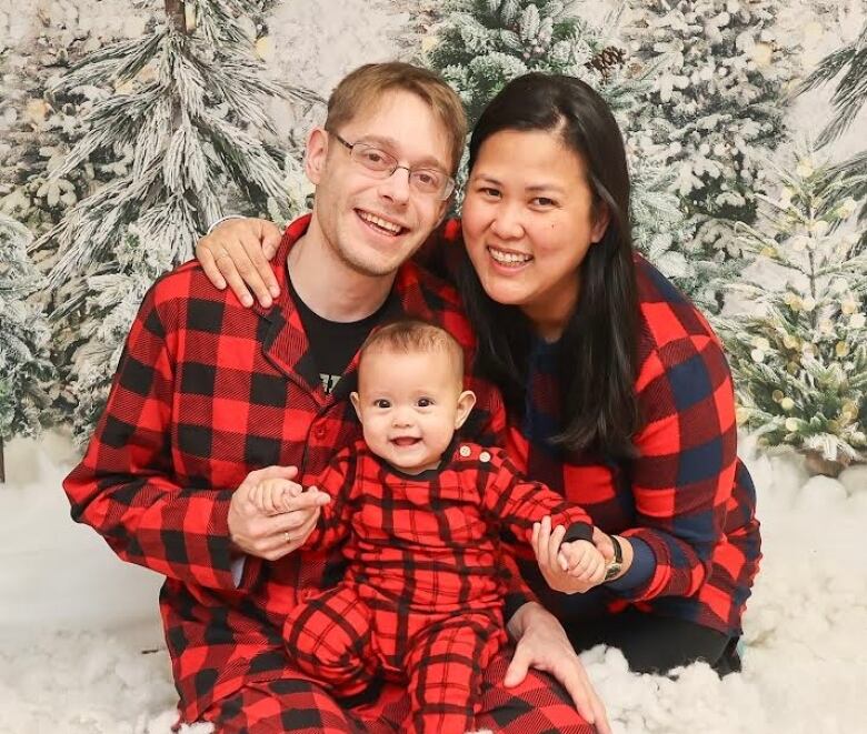 The clinic was a saviour for Cameron Braada, left, and Cynthia Alico, right, who are both first time parents who received help for some health conditions their daughter Mary had when she was born in June, 2022.