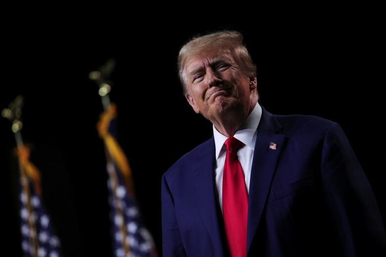 Former U.S. president Donald Trump is seen at an event in Reno, Nevada, in December 2023.