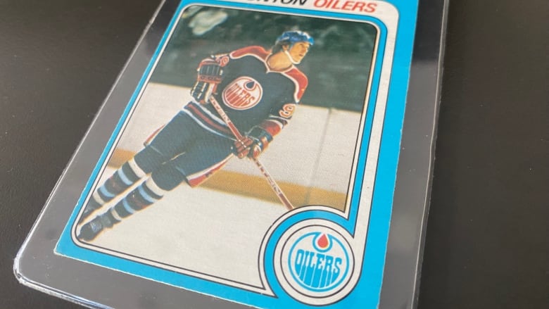 A Saskatchewan family is selling a case full of unopened 1979 hockey card boxes, and bidding has topped $1-million. The boxes contain an unknown number of Wayne Gretzky rookie cards like this one.