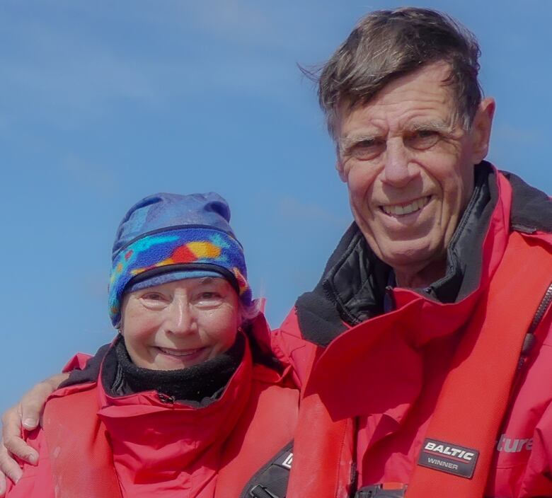 Jane Williams of Victoria, B.C. and her husband, Steve, are pictured. 