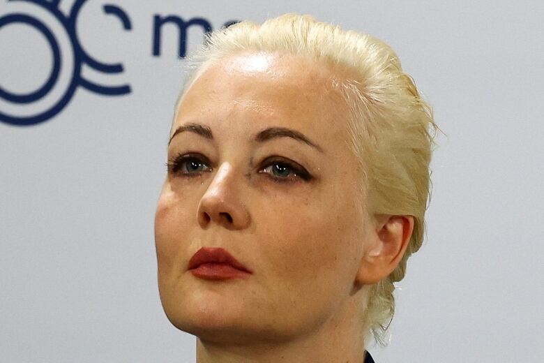 Yulia Navalnaya, wife of late Russian opposition leader Alexei Navalny, attends the Munich Security Conference (MSC), on the day it was announced that Alexei Navalny is dead, by the prison service of the Yamalo-Nenets region where he had been serving his sentence, in Munich, Germany February 16, 2024.