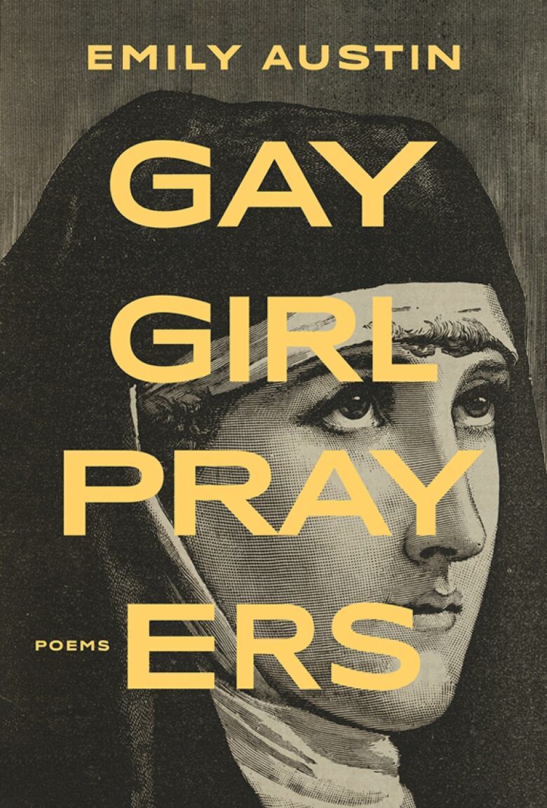 A book cover with a nun on it.