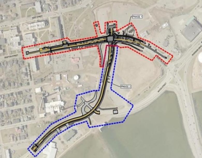 A render of the Eastren Gateway Masterplan.