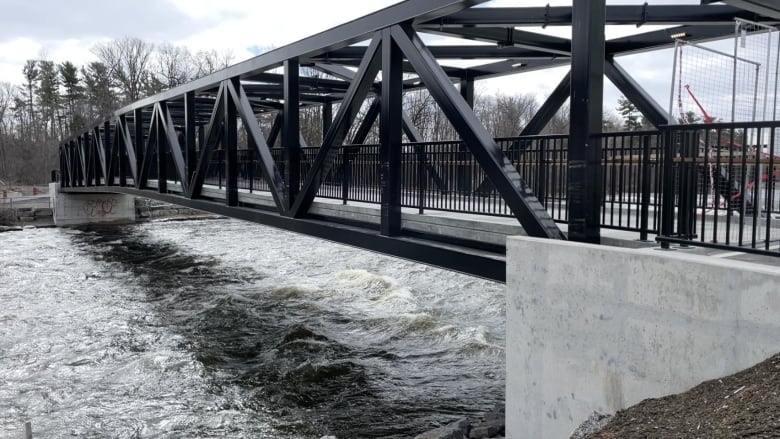 The bridge connecting Carleton University to Vincent Massey Park was first installed in July 2022 but has remained closed to the public ever since.