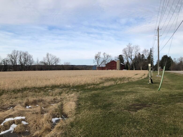 Farmland in WIlmot Township.