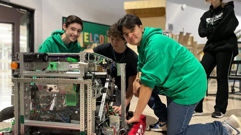 For the second year in a row, Belle River District High School is sending a team to a world robotics competition.