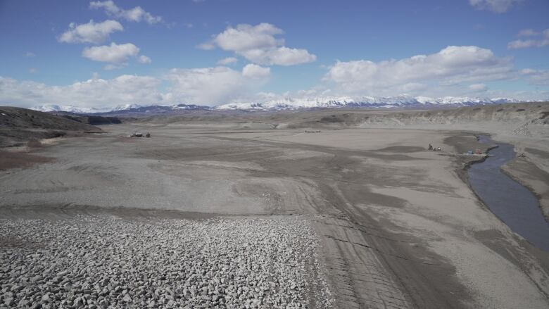 A reservoir is pictured.