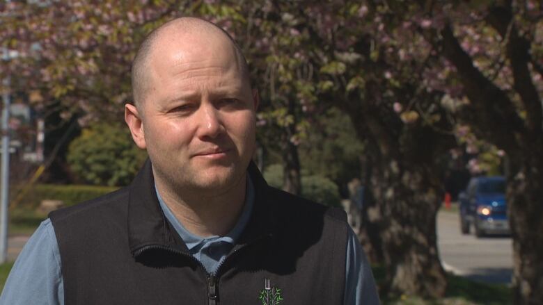 Executive Director of Food Banks BC, Dan Huang-Taylor. 