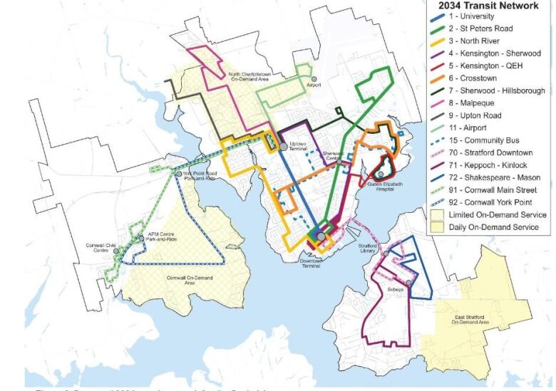 Sugested routes by Right Turn Left Turn for 2034.