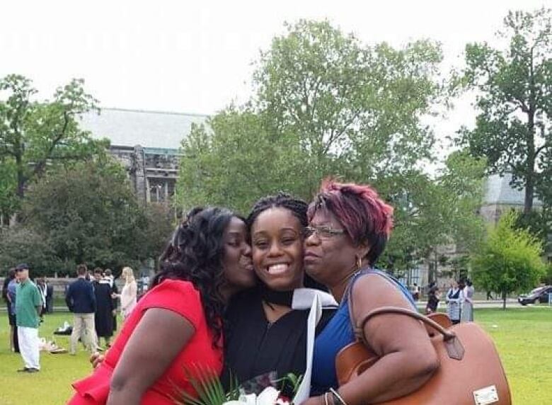 Arielle townsend at graduation