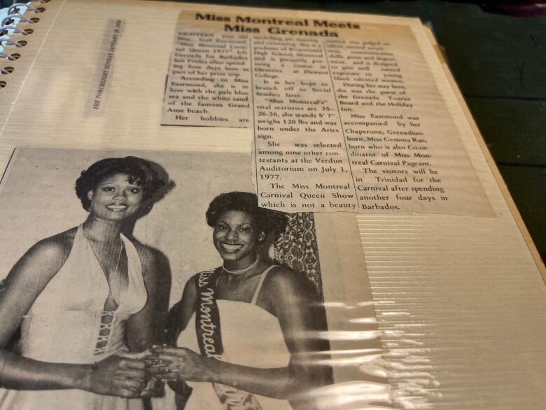 Two women posing after winning beauty pageants. 