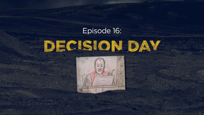 A graphic containing the words Episode 16: Decision day