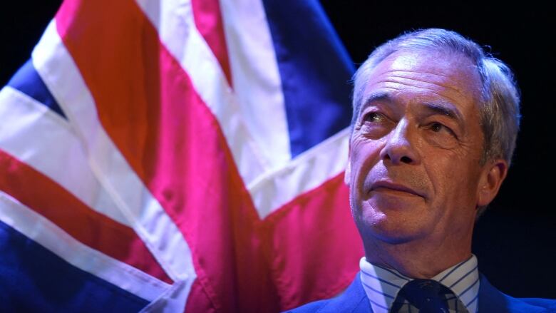 Britain's Reform UK Party Leader Nigel Farage attends a campaign event in Clacton-on-Sea, Britain, June 18, 2024.