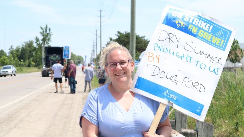 Tricia Harrison, the vice president for OPSEU Local 164, said the vast majority of LCBO workers are casual, part-time workers who are underpaid.