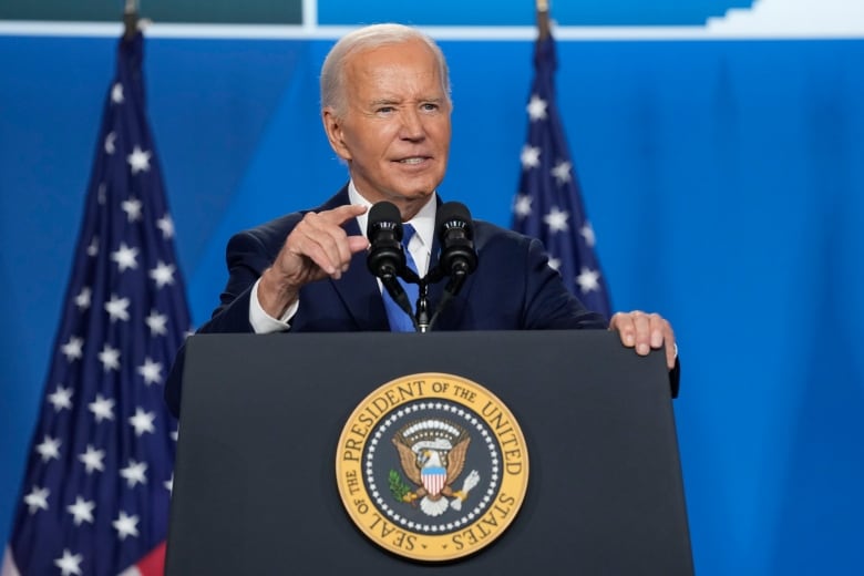 A man at a podium