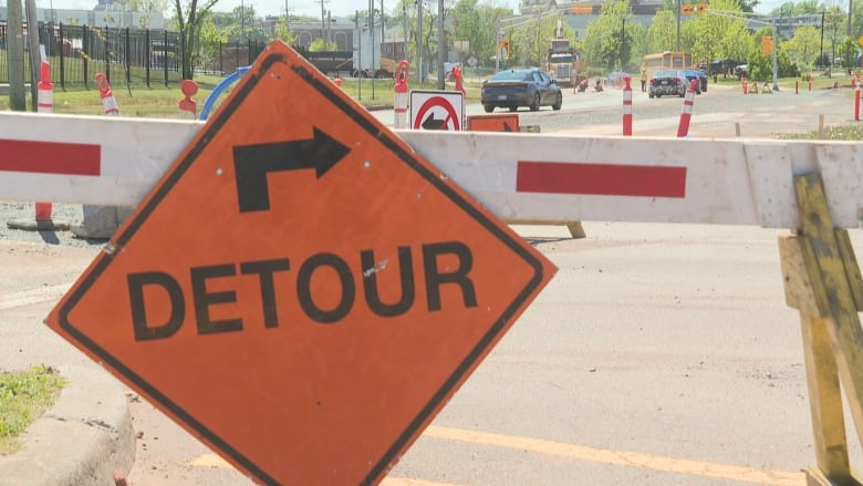 Work on Grafton and Water streets in Charlottetown, part of the Eastern Gateway project, is expected to be complete by early September at the latest.