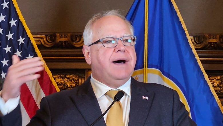 Democratic Minnesota Gov. Tim Walz.