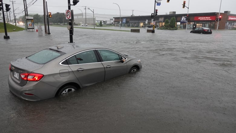 flooded street