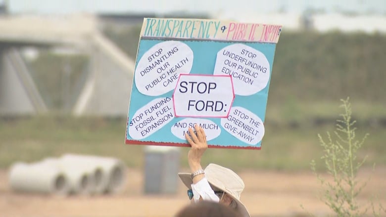 Ford Fest protest 1