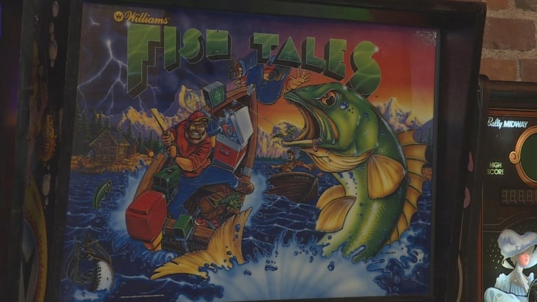 Fish Tales arcade game.