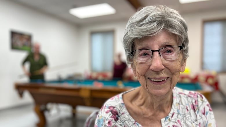 Joan Wilson was looking to try something new so the 86 year-old picked up the pool cue and joined Yukon's Canada 55 plus games.