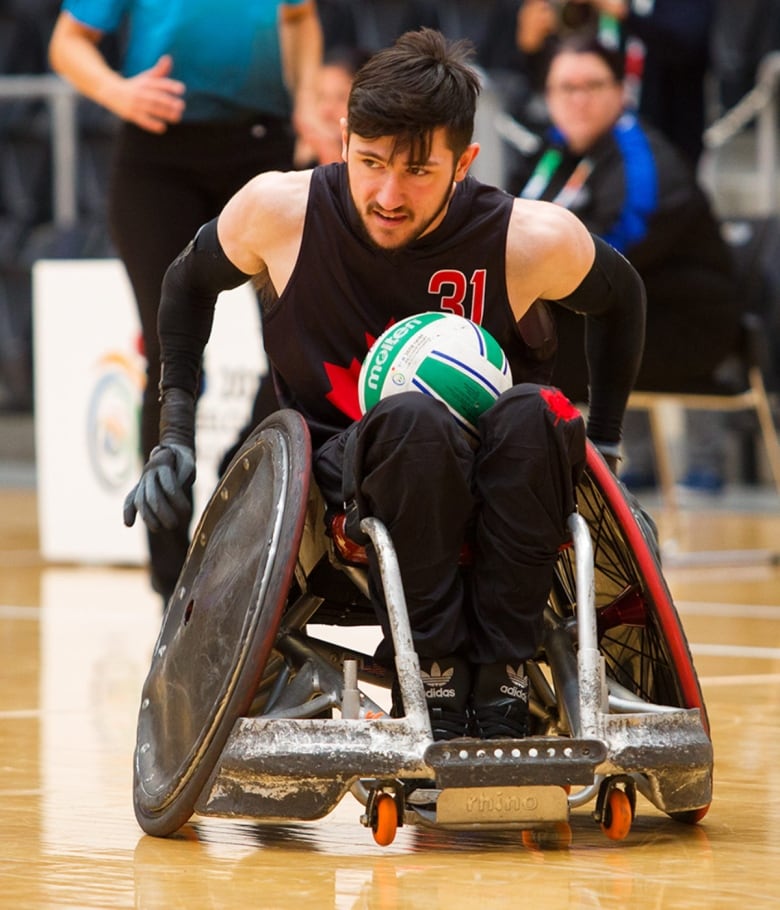 Matt Debly is preparing to compete in his first Paralympics for Canada in wheelchair rugby.