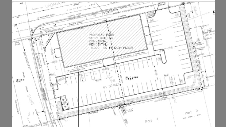 A site plan for development.