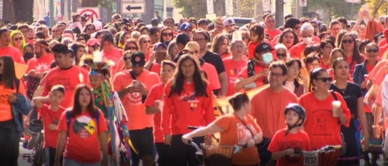 Orange Shirt Day 2022 Healing Walk to Orange Shirt Day event.