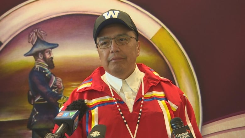 Michael Yellowback, chief of Manto Sipi Cree Nation