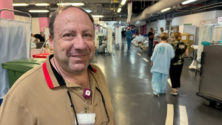 Dr Eyal Braun,  with the Department of Internal Medicine at the Rambam hospital in Haifa,  says staff are prepared to treat patients underground for months if need be.