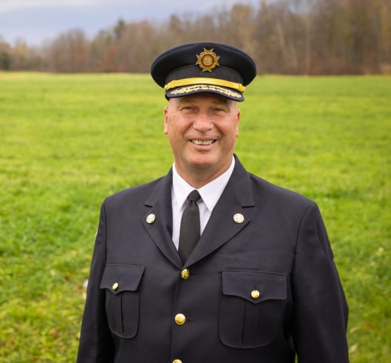 Jeff Weber is the fire chief in Sarnia, Ont.